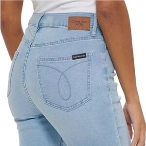 Calvin Klein Jeans High Rise Skinny Jeans, Blue (Malibu) Size 14 EUC